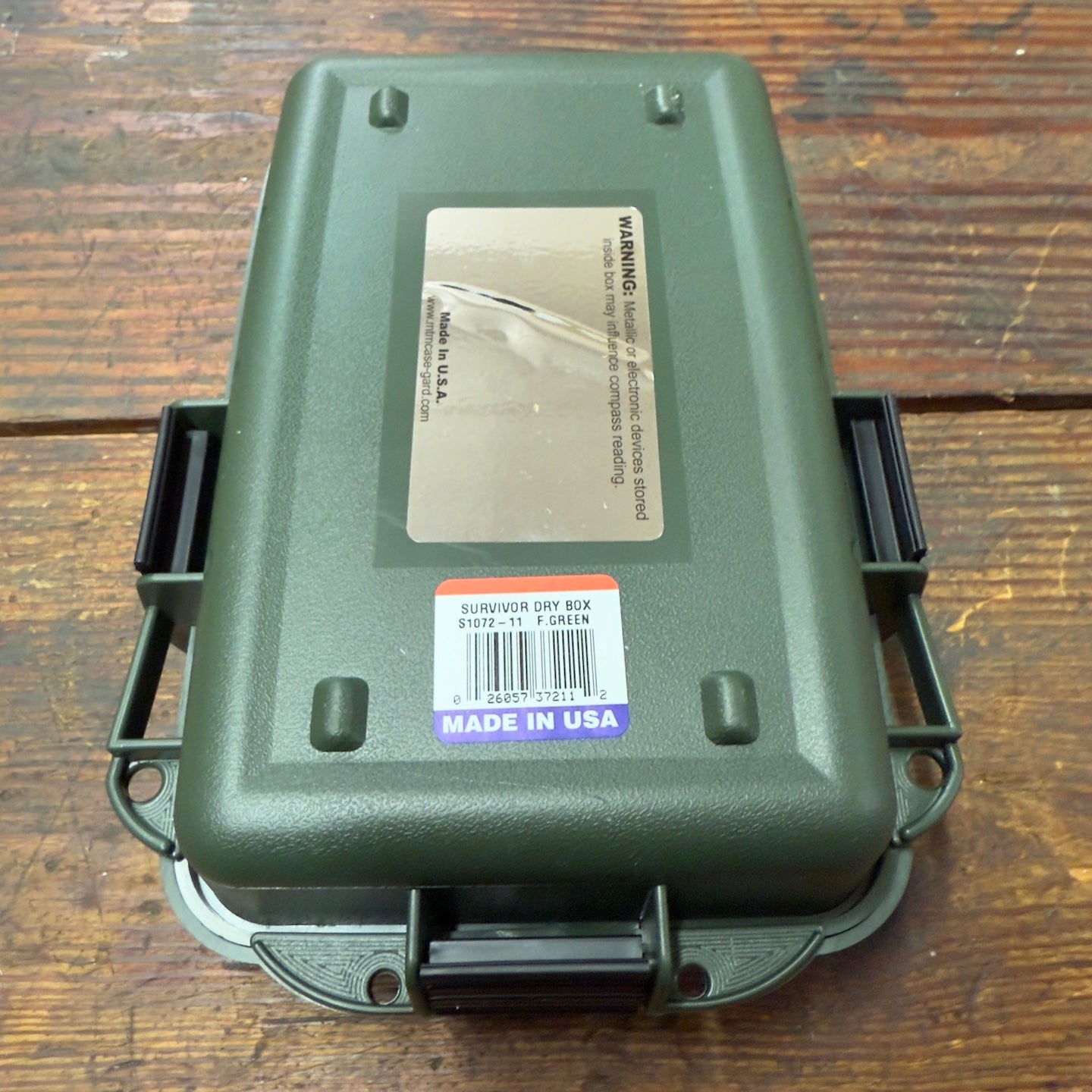 MTM Survivor Dry Box - Small, Green (S1072-11)