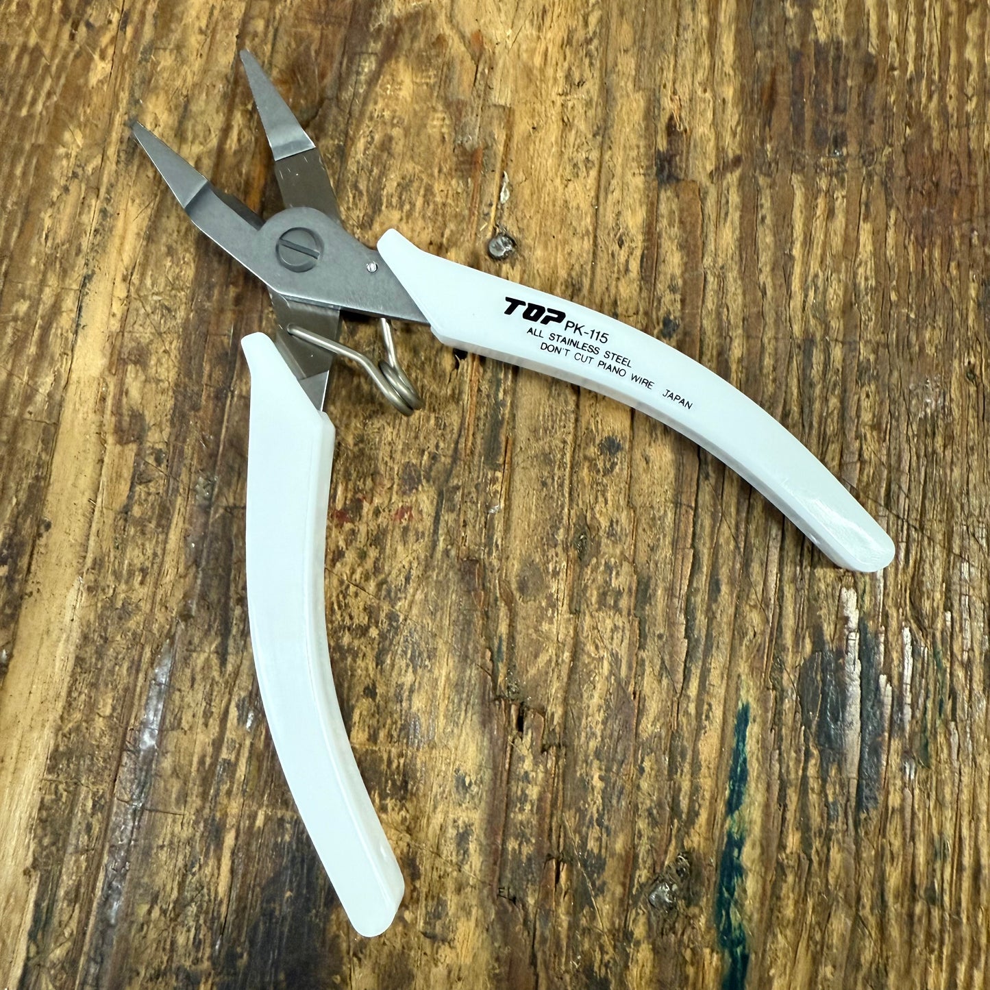 Top Stainless Steel Serrated Flat Nose Cutting Pliers (PK-115)