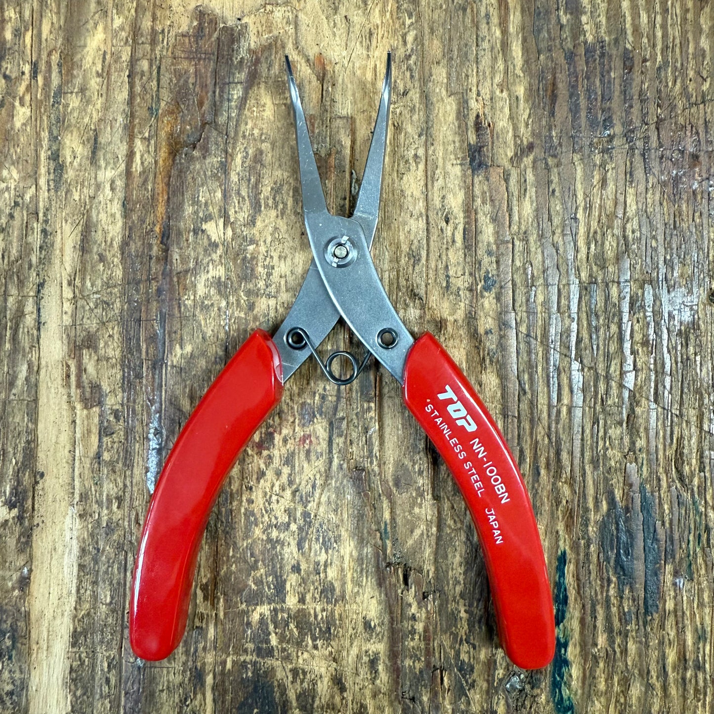 Top Stainless Steel Bent Needle Nose Pliers (NN-100BN)