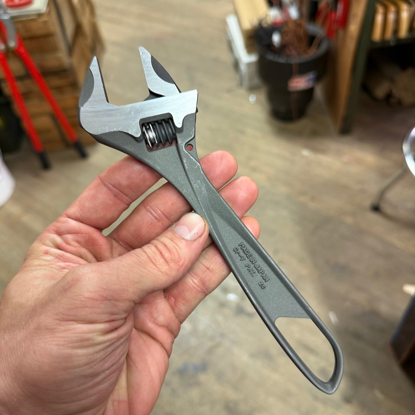 Top Hyper Monkey 8 1/2" (216mm) Adjustable Wrench ZERO (HM-32)