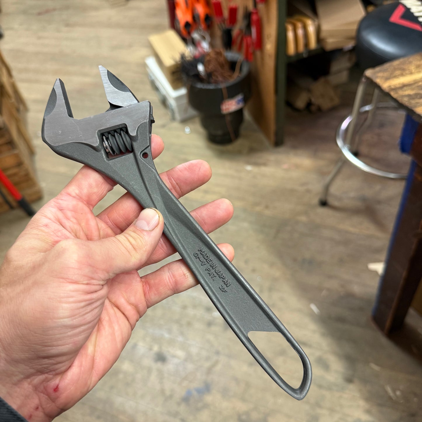 Top Hyper 10 1/2" (263mm) Adjustable Wrench ZERO (HM-38)