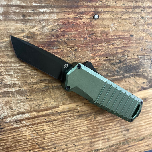 Tekto Knives A2 Badger OTF Automatic OD (A2ST6ODD2BK2A1)