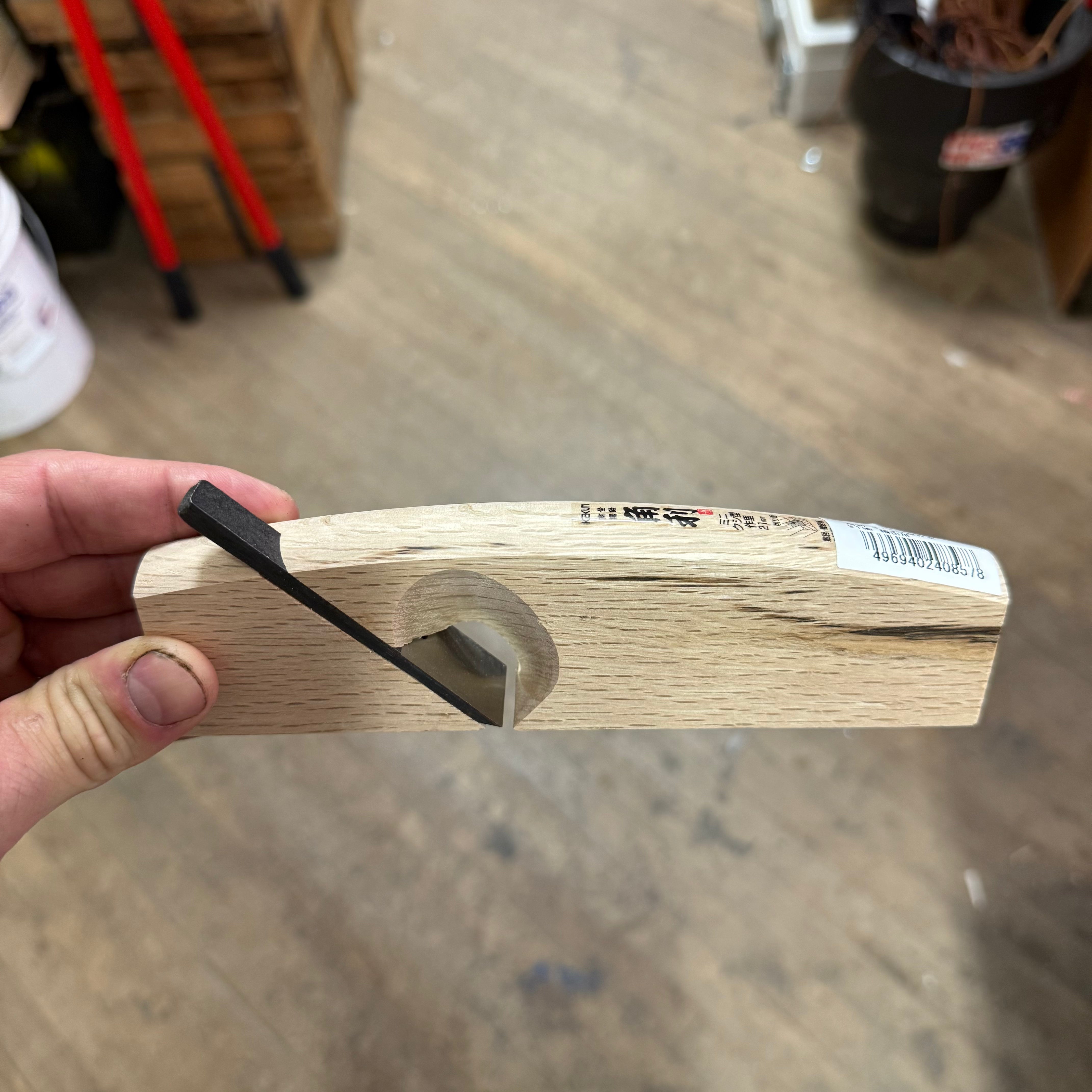 KAKURI Japanese Rabbet Plane 24mm For Woodworking (Left), Made In JAPAN, Small - View #6