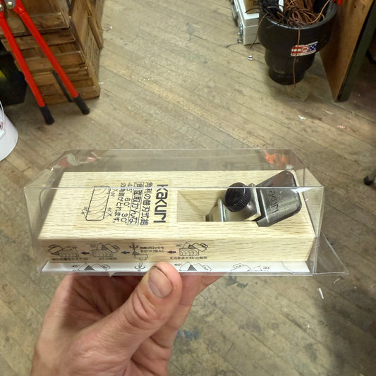Kakuri Chamfer Plane (Adjustable Angles 30°, 45°, and 60°) (12619)