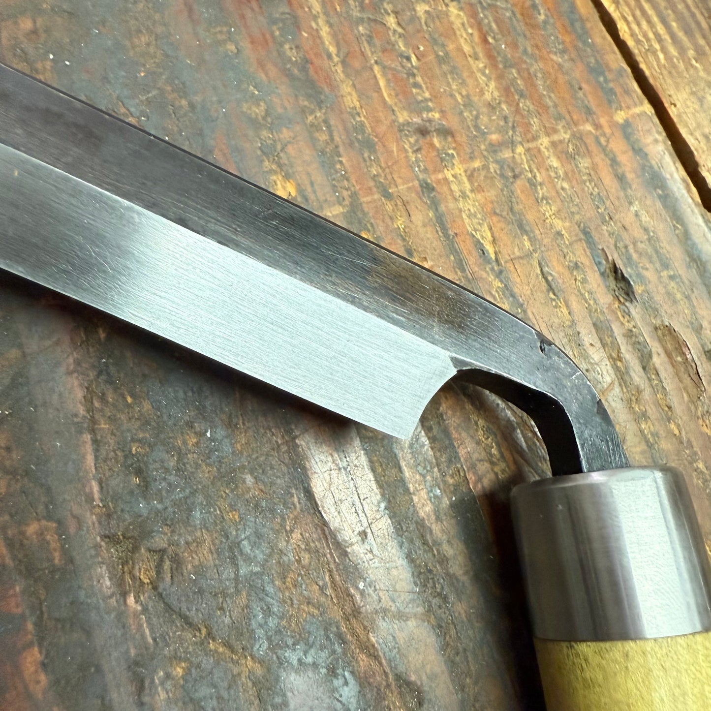 Kansas City Made 9" Blade High Carbon Steel Draw Knife (MW3)
