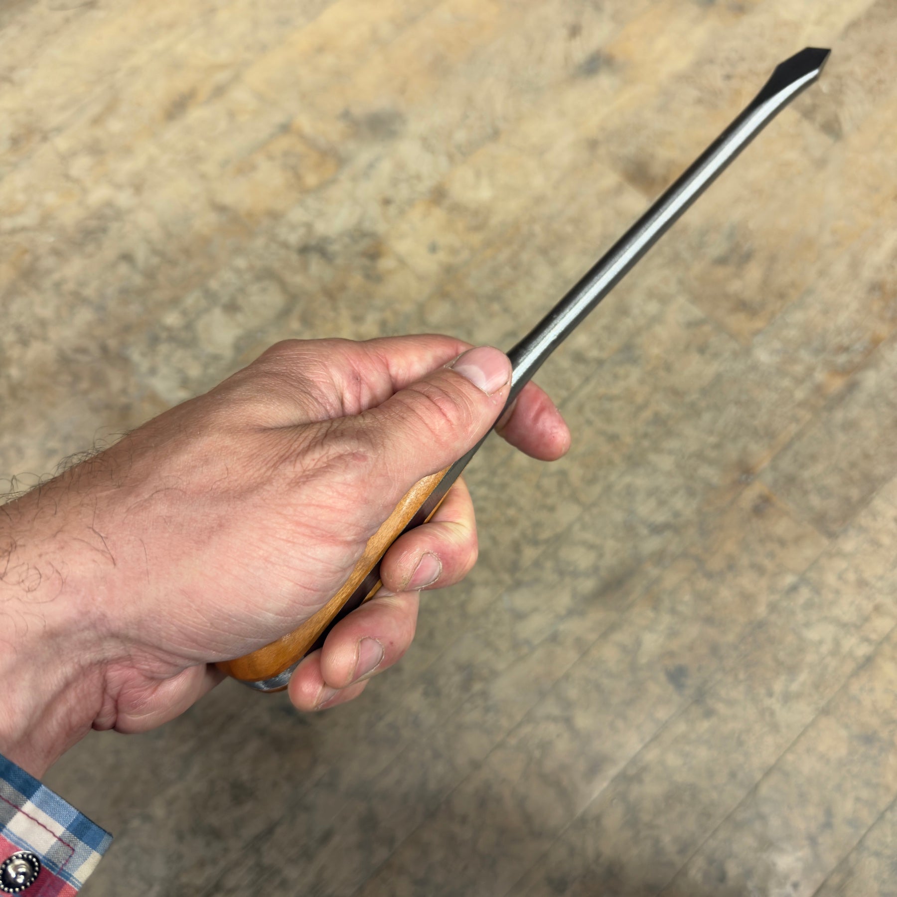 Vessel 9.5 x 150mm Heavy Duty Split Handle Screwdriver No.30
