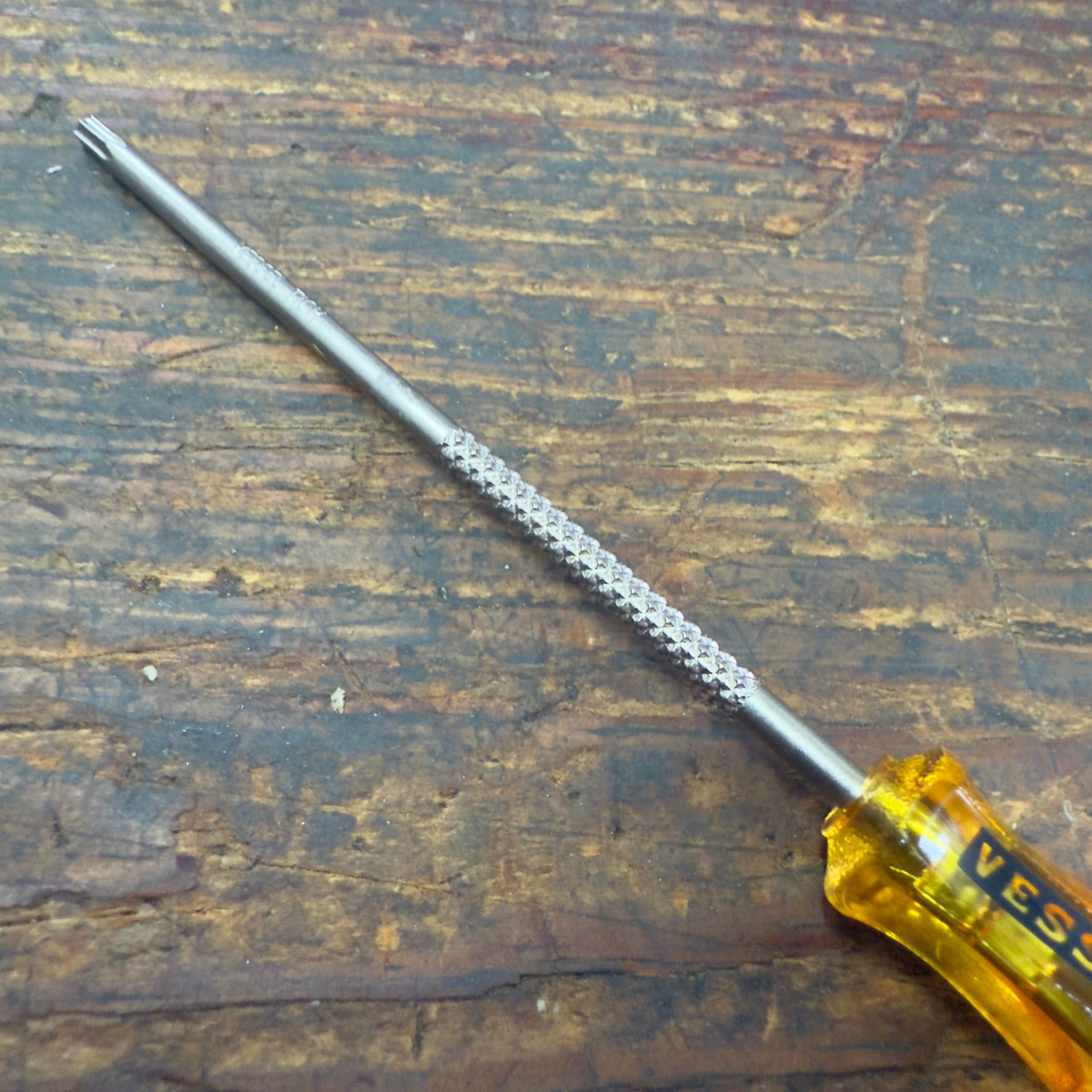 Vessel Torx T10H x 80mm Power Grip Screw Driver (5400TXT10H80