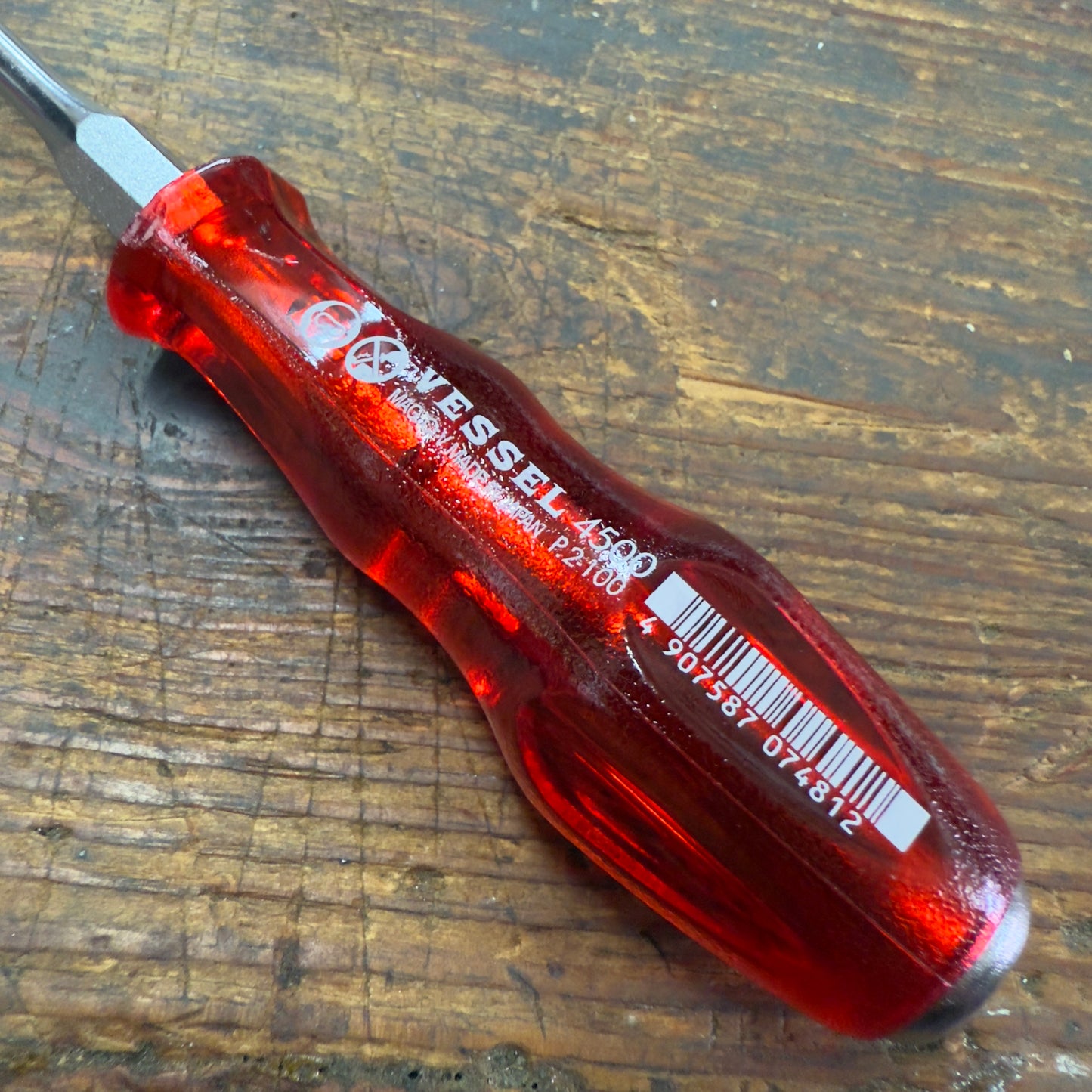 Vessel Phillips No.2 x 100mm Power Grip Screw Driver (4500P2100)