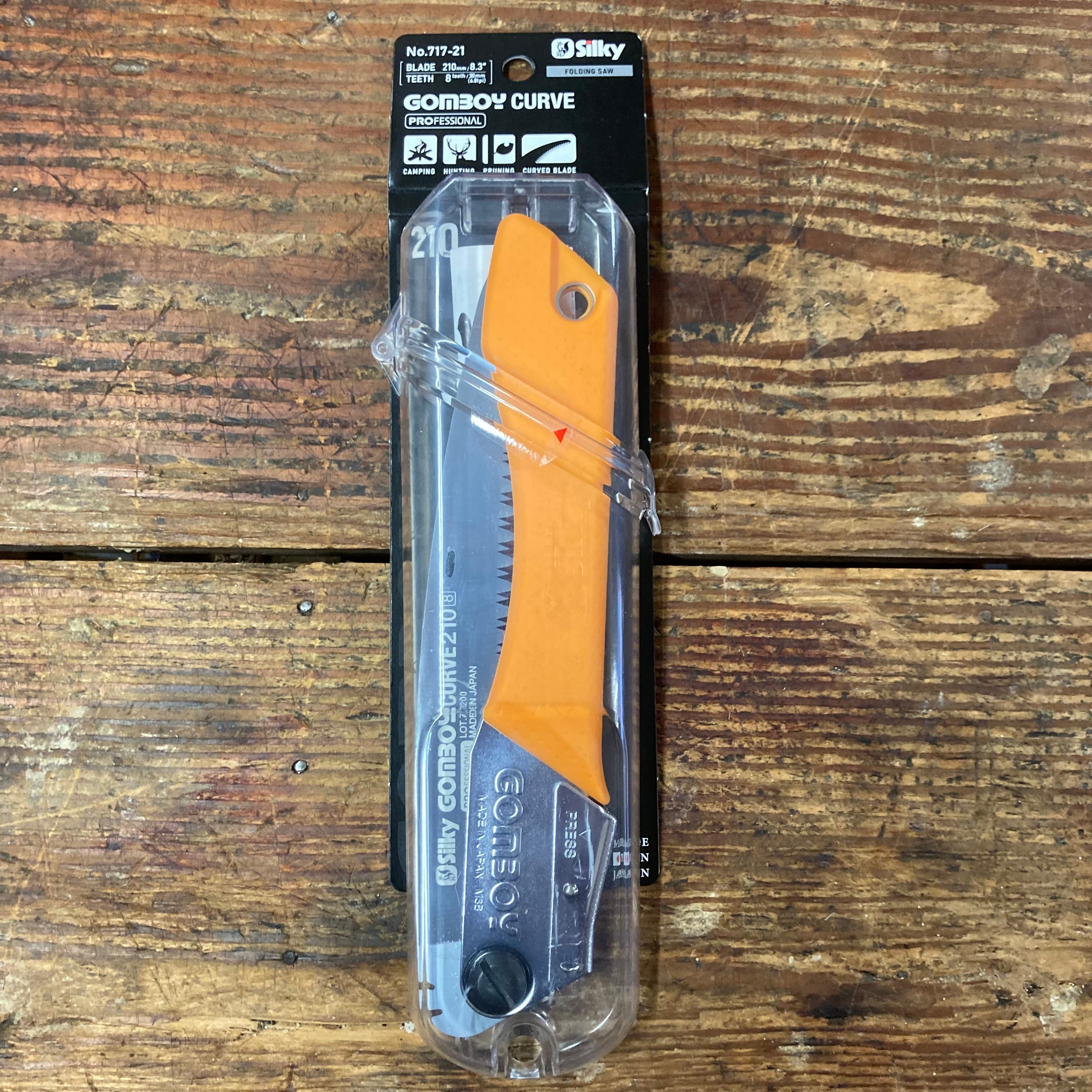 Silky GomBoy Curve 210MM Folding Saw (717-21) – Harry J