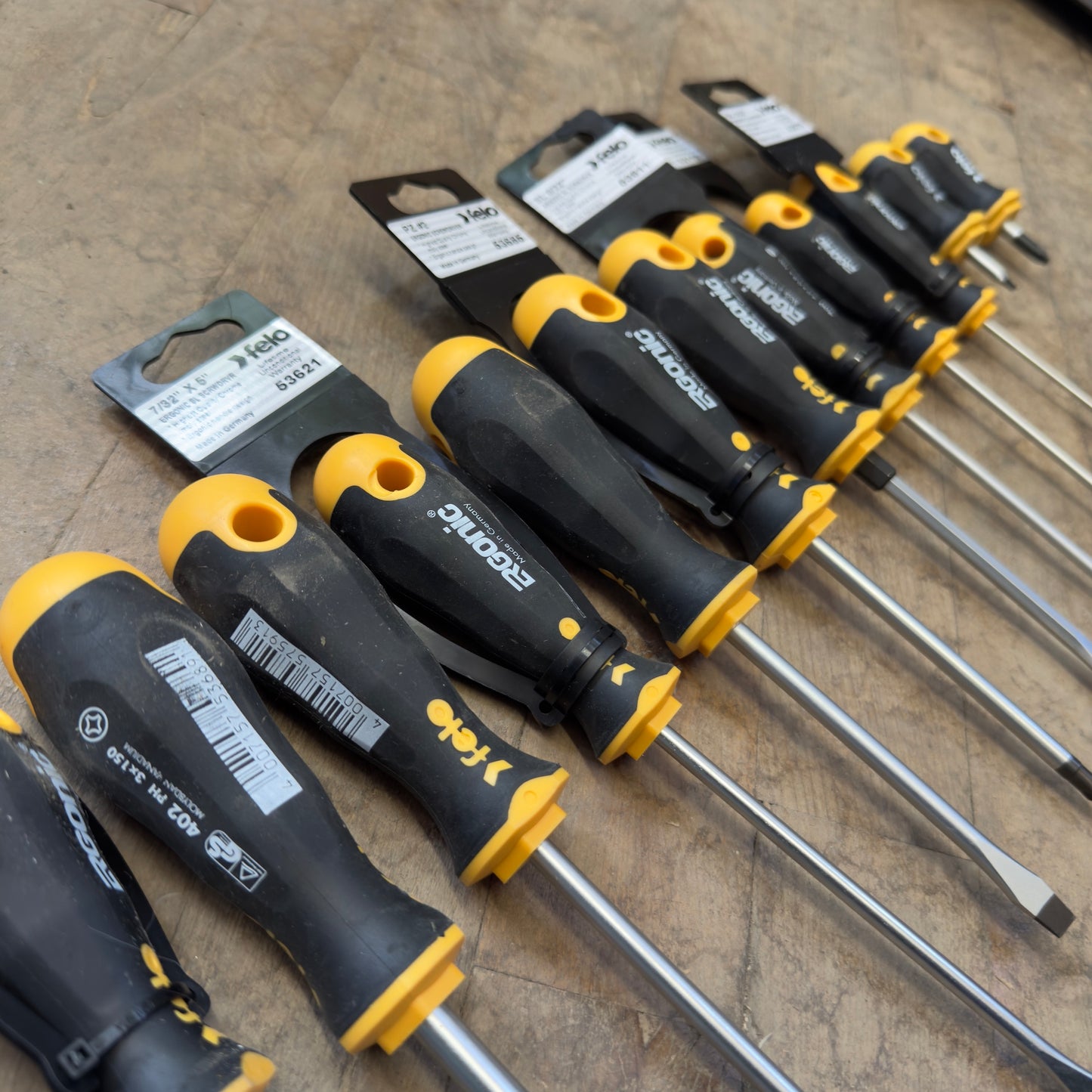 17 pc Felo Ergonic Screwdriver Set