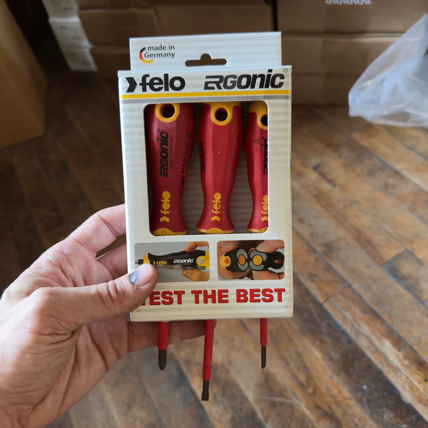 Felo Ergonomic Insulated Screwdriver Set (53175)