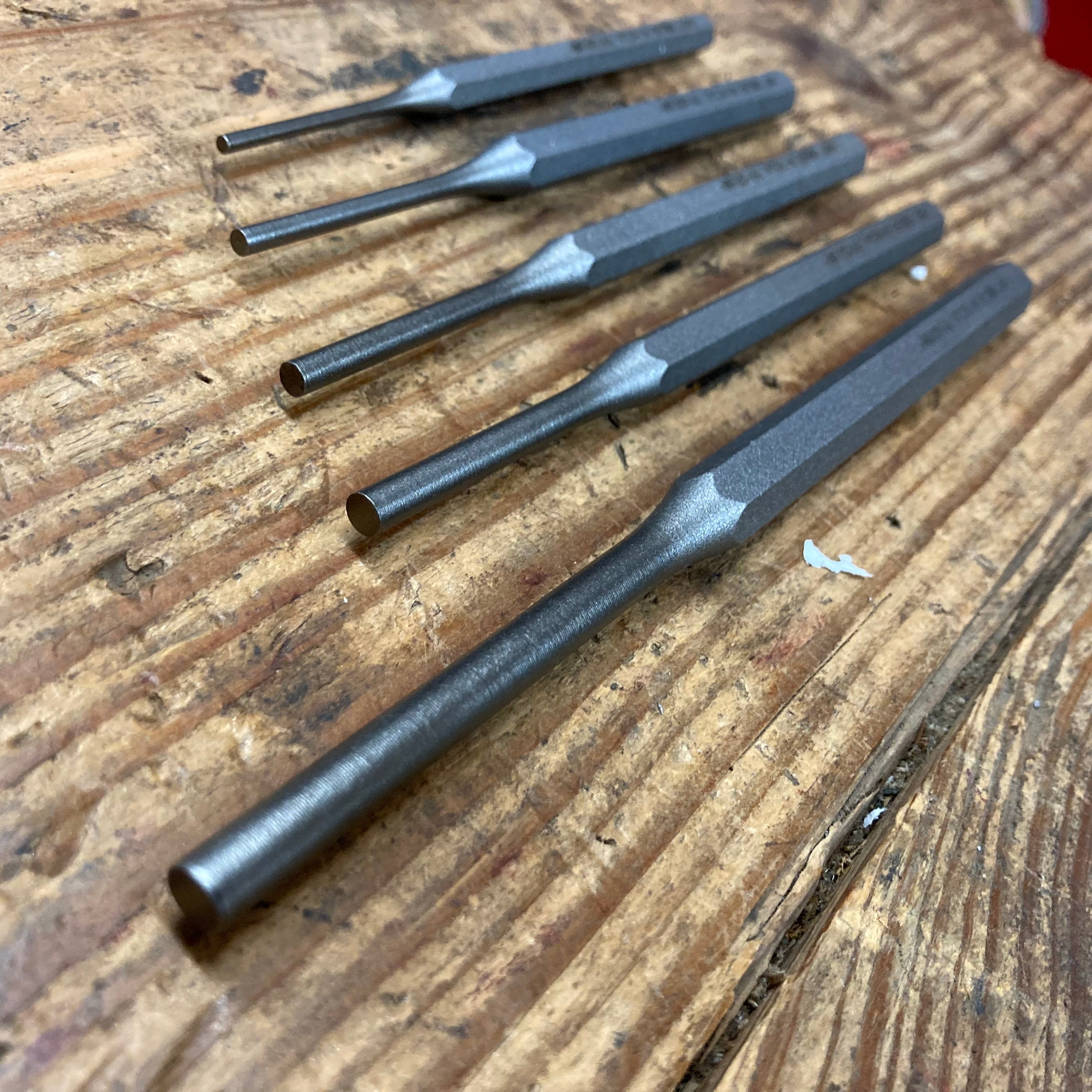 Wilde 5pc Pin Punch Set (3/32