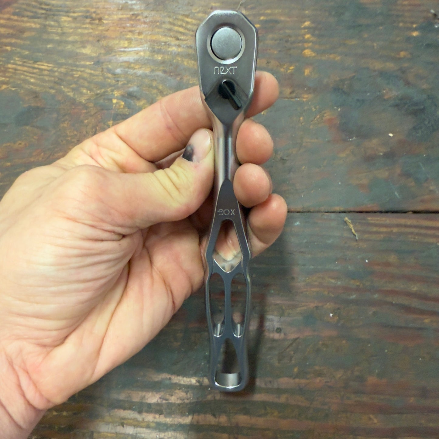 Nepros neXT 3/8" Dr. 8" Light Weight Ratchet 90 Teeth (NBR390X)
