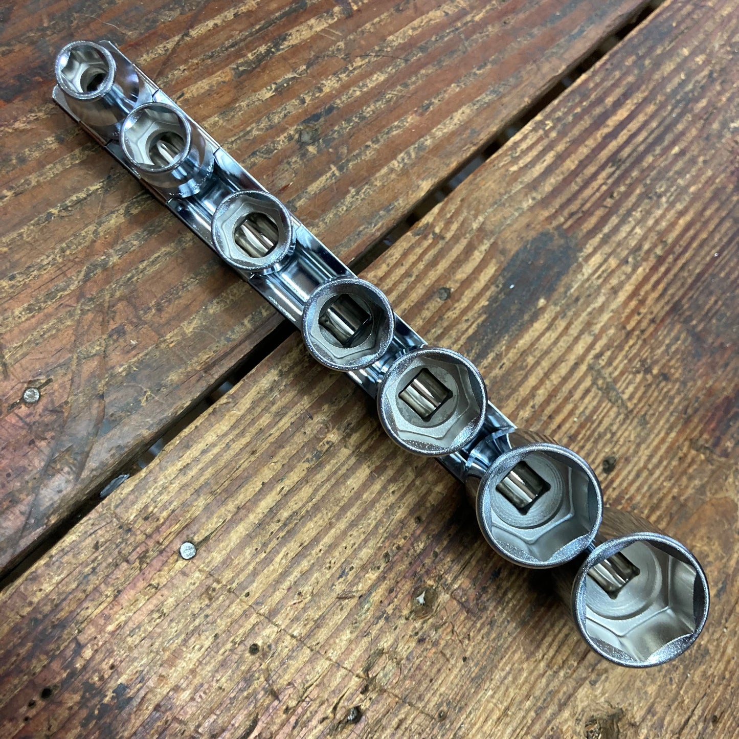 Koken 7pc WHITWORTH 3/8"Drive, 6pt SAE Socket Set 1/8"-1/2" (RS3400W/7)
