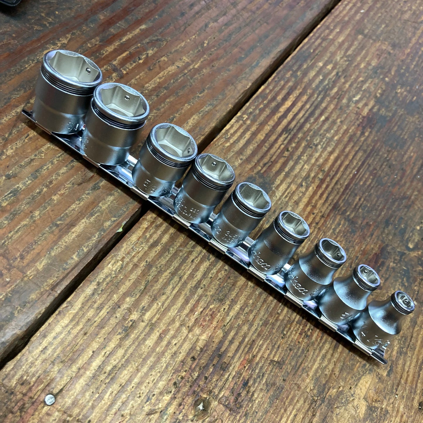 Koken 3/8"Drive NUT-GRIP, SAE, Socket Set 9pc (RS3450A/9)