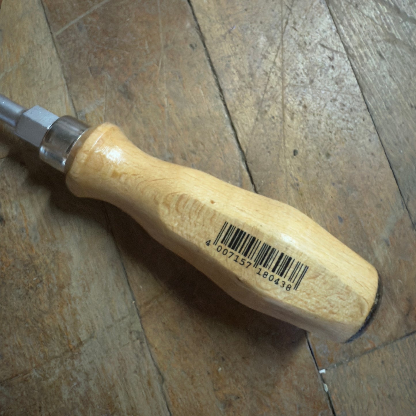 Felo Slotted 9 x 150mm Wood Handle Screwdriver (18043)