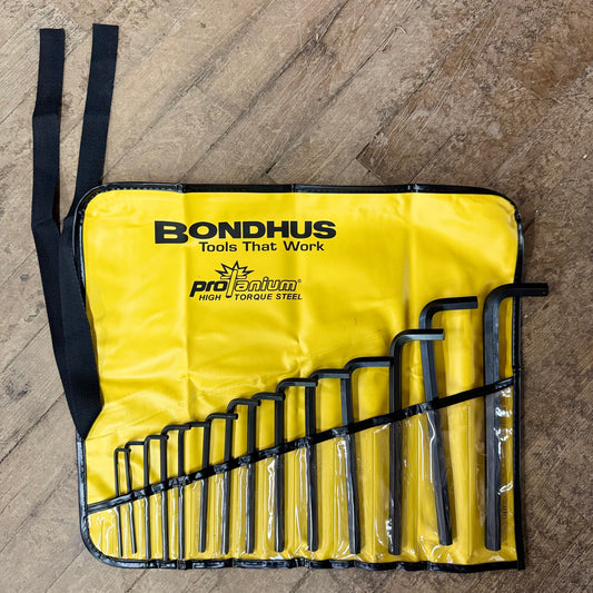 Bondhus 14pc Metric L-Wrench Set 3 - 13mm w/ pouch (12398)