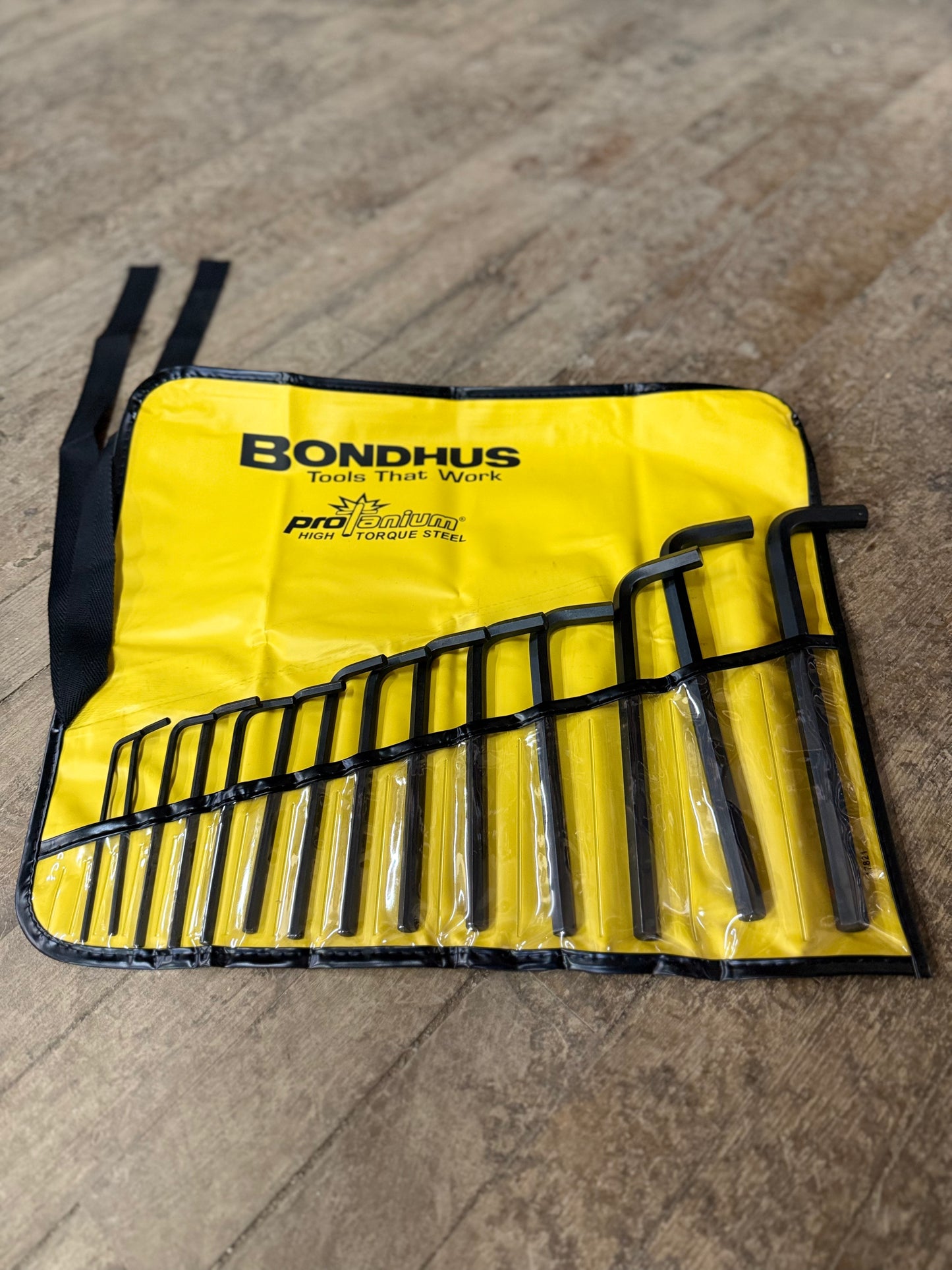 Bondhus 14pc Metric L-Wrench Set 3 - 13mm w/ pouch (12398)