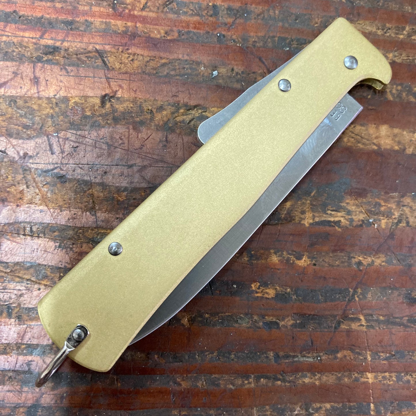 Otter Knives Brass Mercator (L154B)
