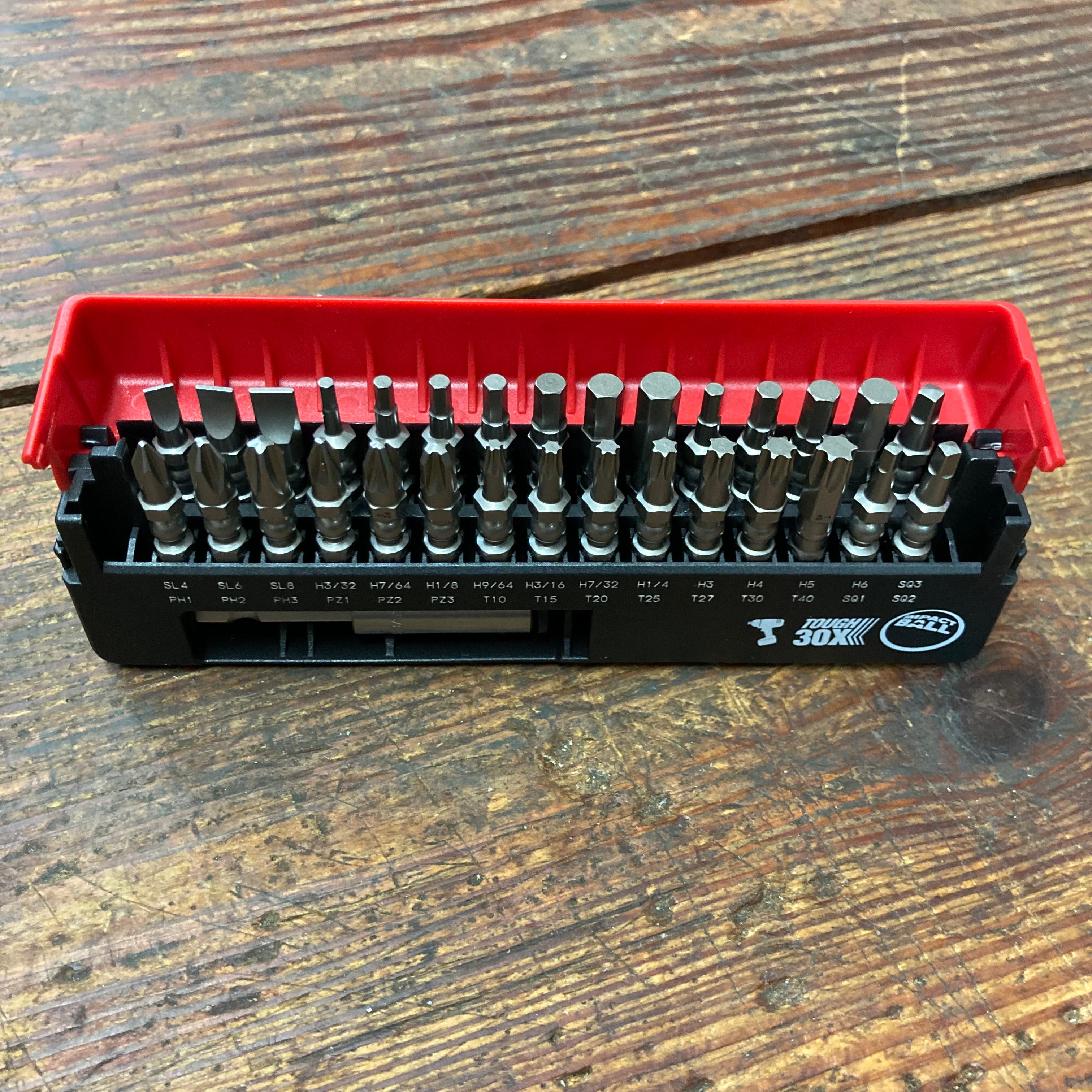 Vessel 31-PC Impact Bit Set w/ Case and Magnetic Bit Holder