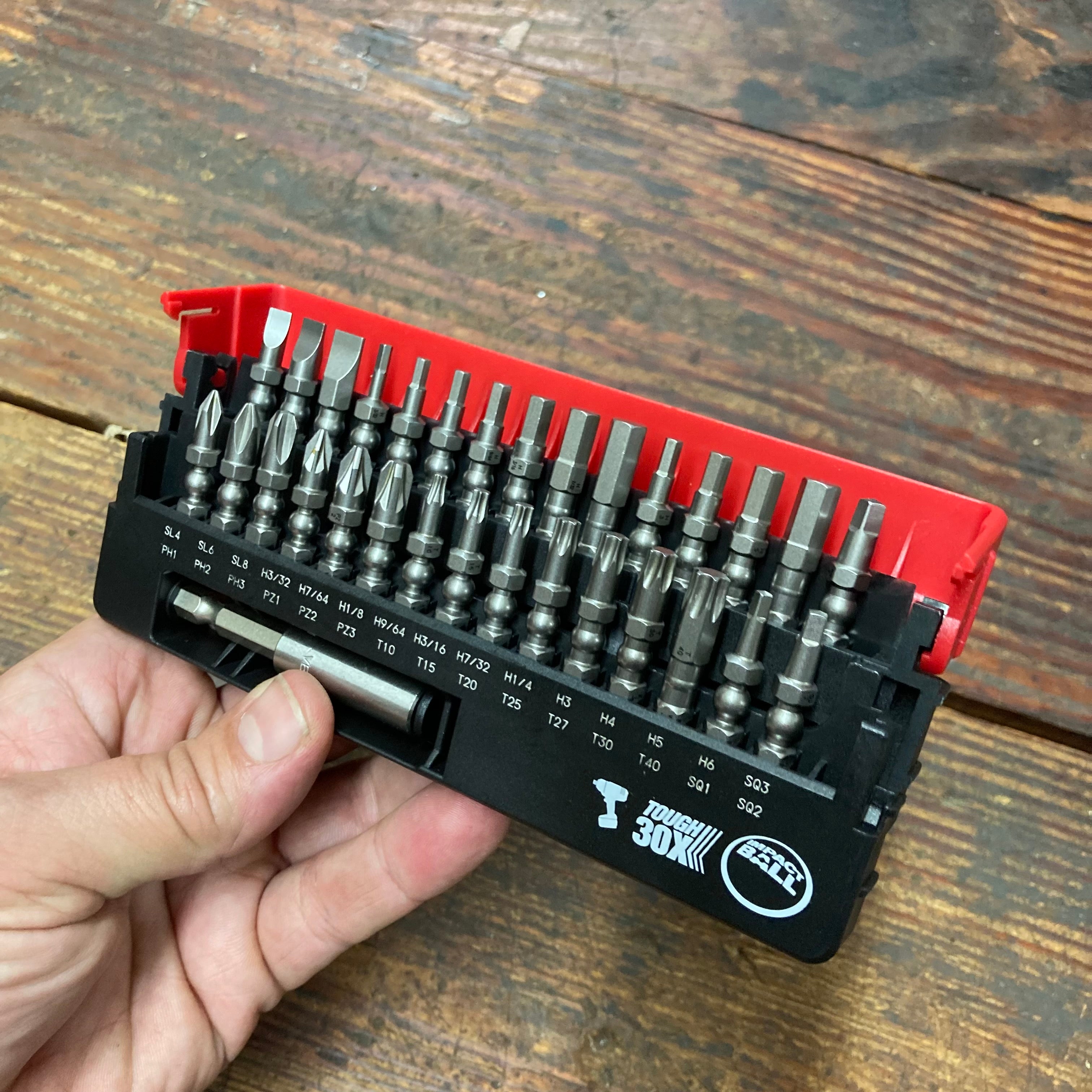 Vessel 31-PC Impact Bit Set w/ Case and Magnetic Bit Holder