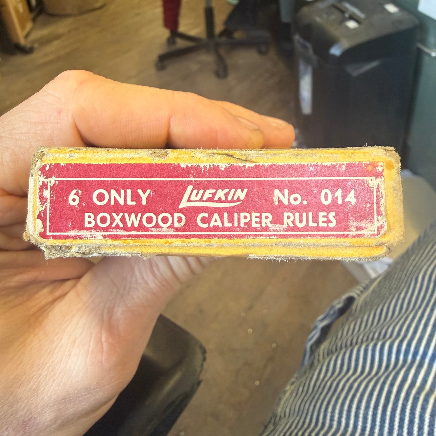 4" NOS Lufkin #014 Pocket Caliper