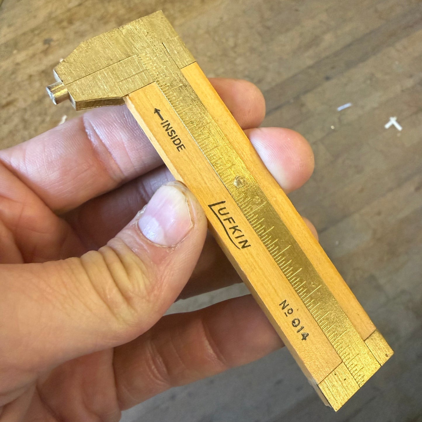 4" NOS Lufkin #014 Pocket Caliper