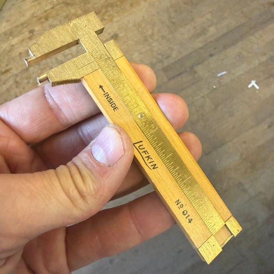 4" NOS Lufkin #014 Pocket Caliper