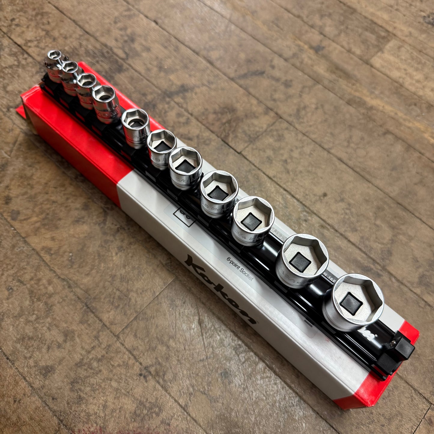 Koken 3/8" Dr. Z-Series (Super Shallow) 1/4" - 7/8" 6 point Socket Set (RS3400AZ/11)