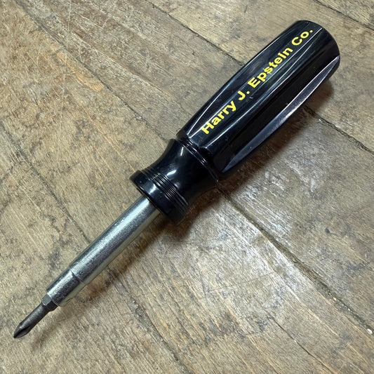 Enderes 6-in-1 Screwdriver - US Made - Black (E2130BK)