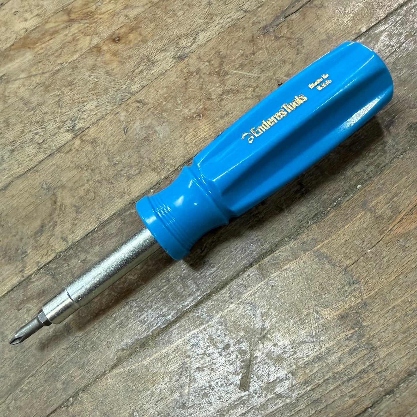 Enderes 6-in-1 Screwdriver - US Made - Pacific Blue (E2130PB)