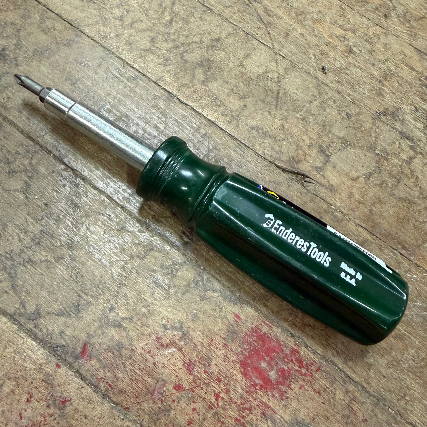 Enderes 6-in-1 Screwdriver - US Made - Dark Green (E2130DG)