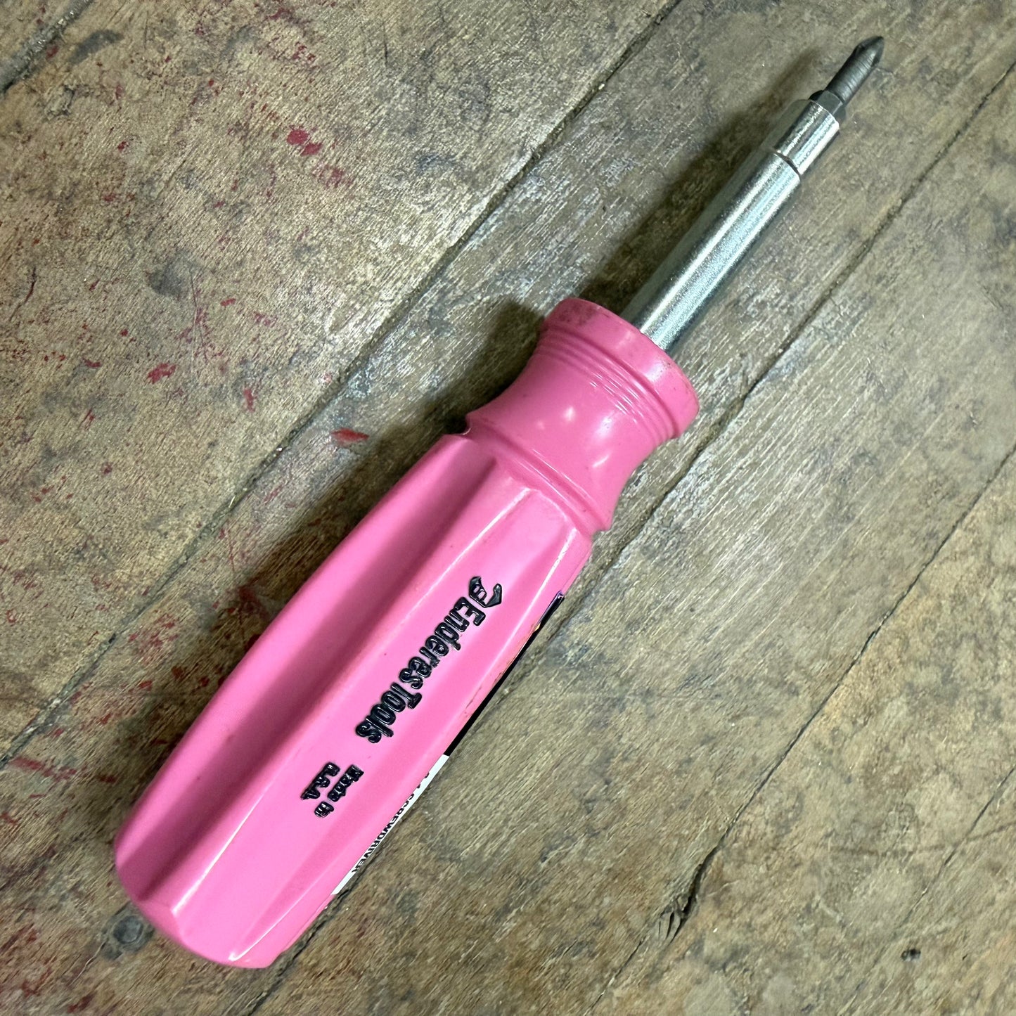 Enderes 6-in-1 Screwdriver - US Made - Pink (E2130PK)