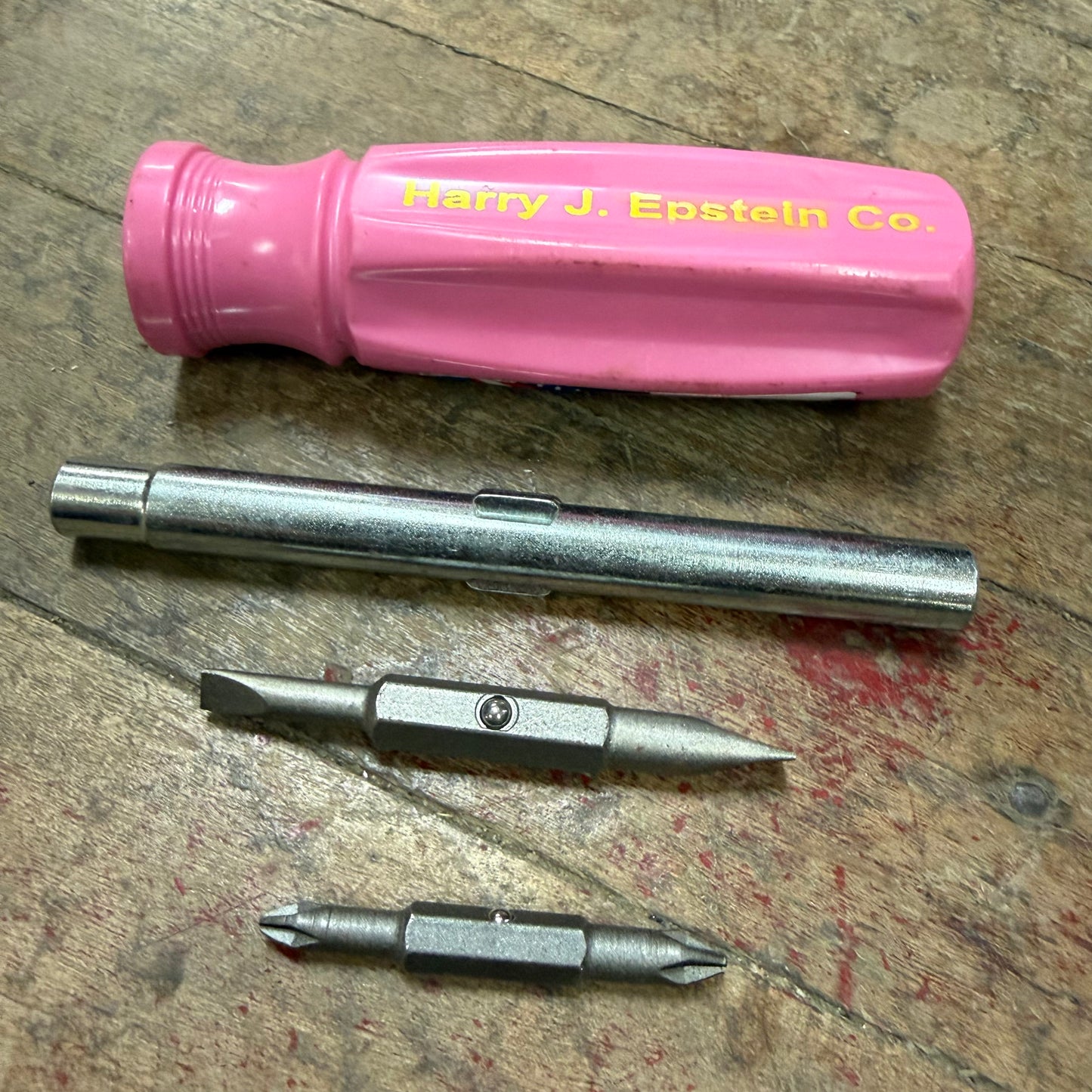 Enderes 6-in-1 Screwdriver - US Made - Pink (E2130PK)