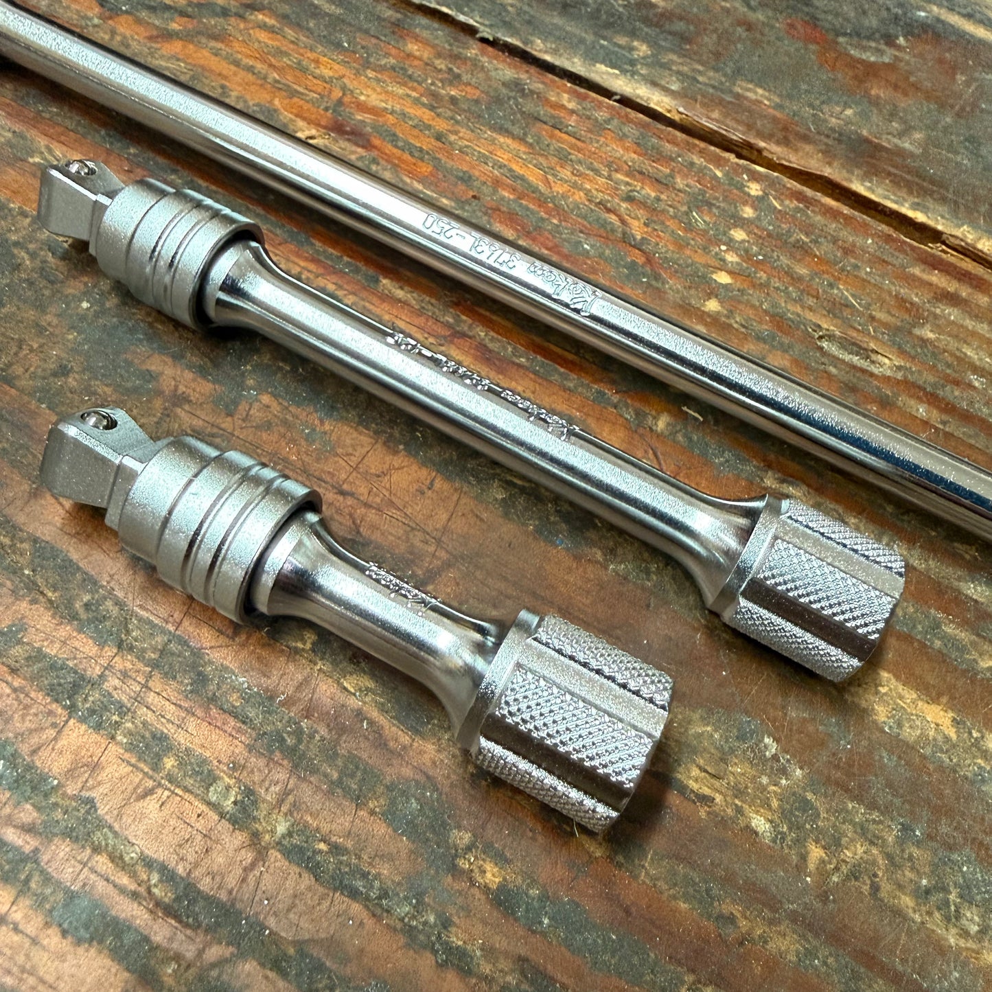 Koken 3/8" Dr. Locking Wobble-Fix Extension Bars - 3pc Set (PK3763L/3)