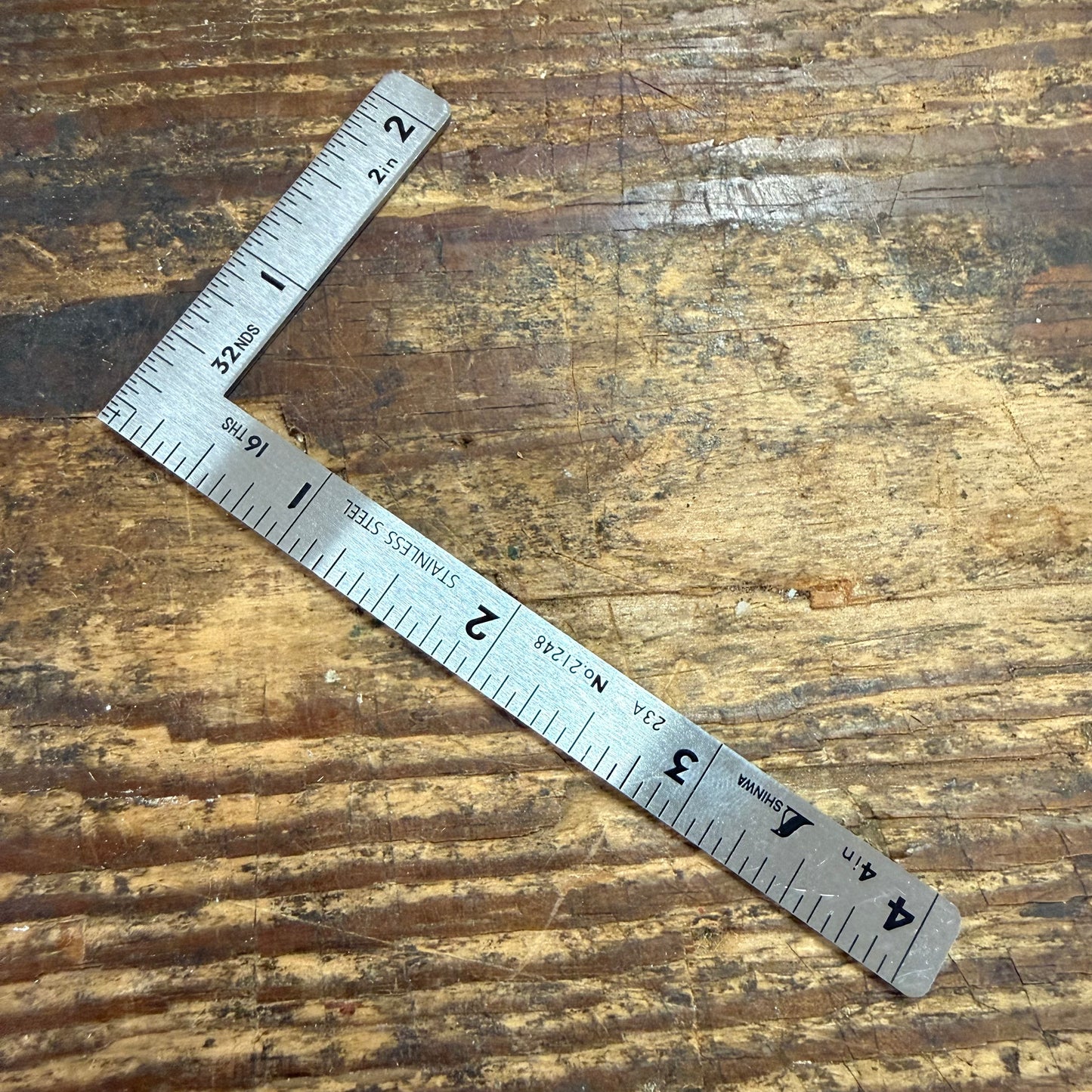 Shinwa 4" x 2" Square - Polish Finish (21248)