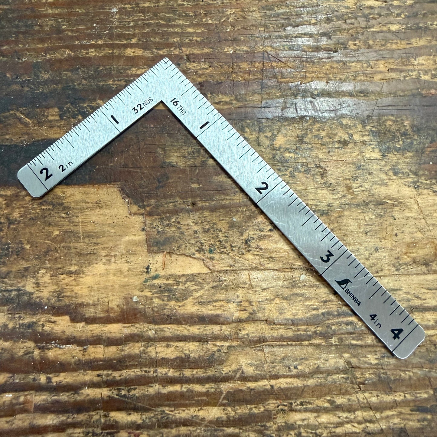 Shinwa 4" x 2" Square - Polish Finish (21248)