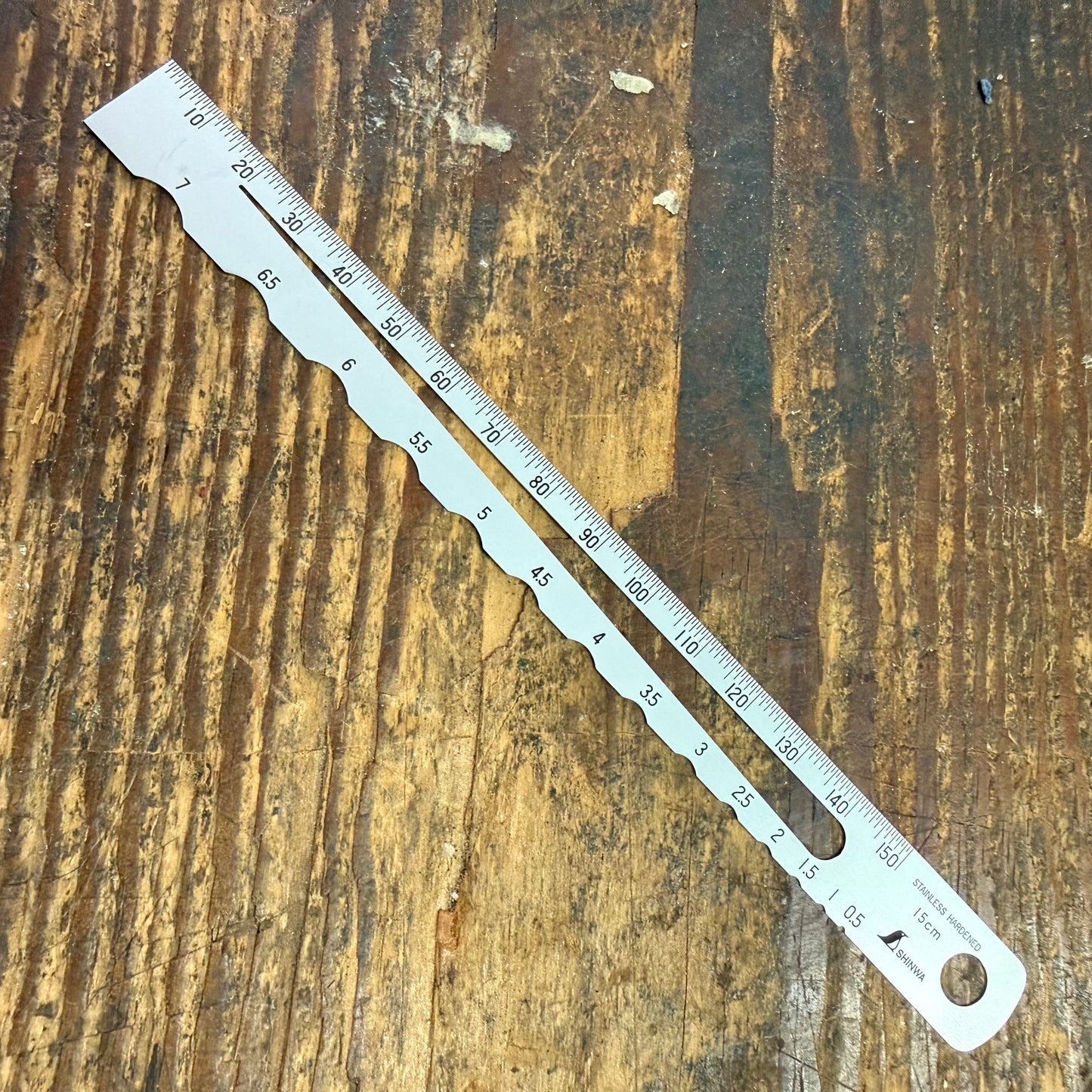 Shinwa Radius Scale A-1 (R 0.5-7mm) 44602 (73570)