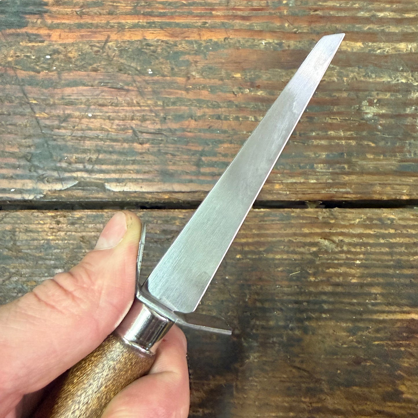 Dexter 4" Taper Point Shoe Knife w/ Guard (75199) X2T w/ GD