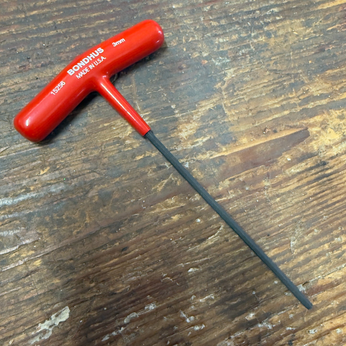 Bondhus T-Handle Hex Key (3mm x 6" Blade) (15256)