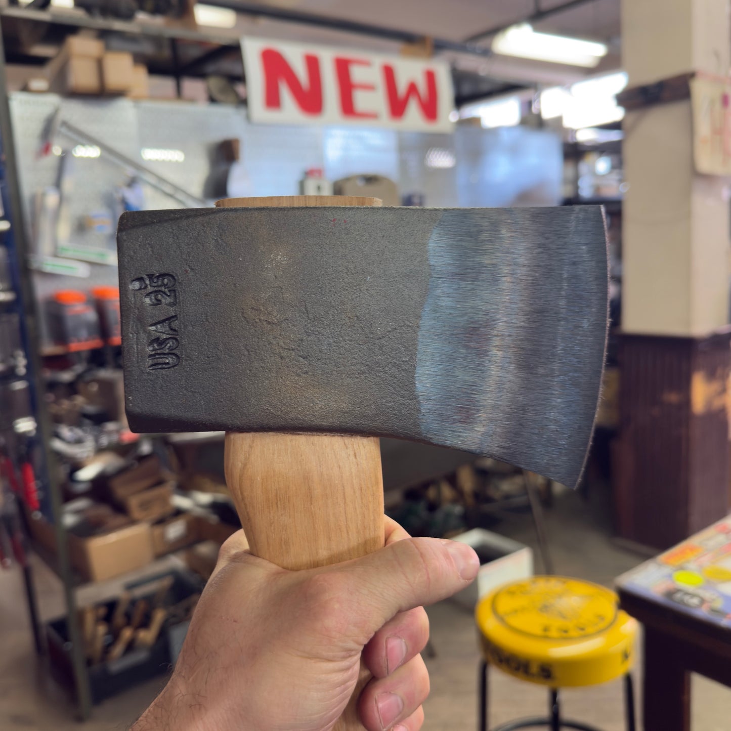 Council Tool 5 lbs. SB Fallers Axe - 28 in. Straight Wooden Handle (SU50D28S)