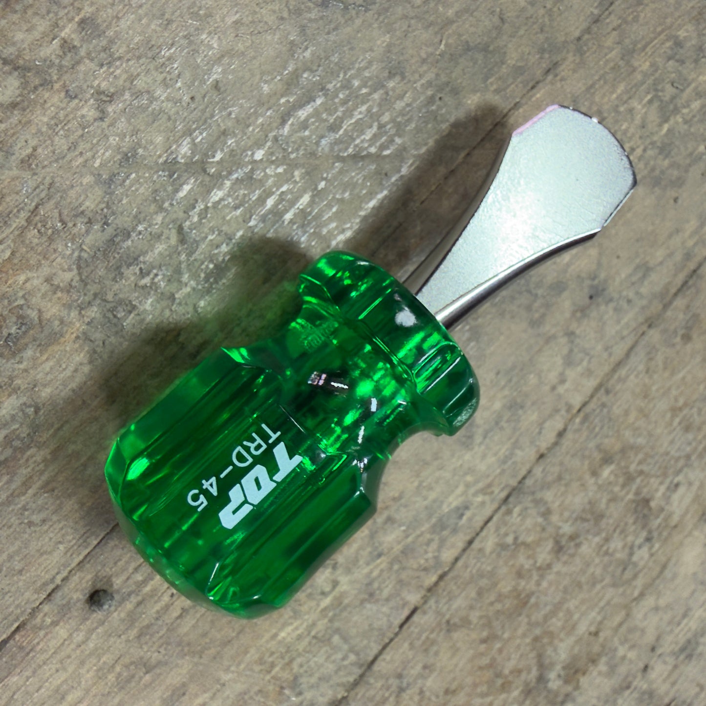 TOP Stubby Coin Screwdriver w/ Rounded Tip (TRD-45)