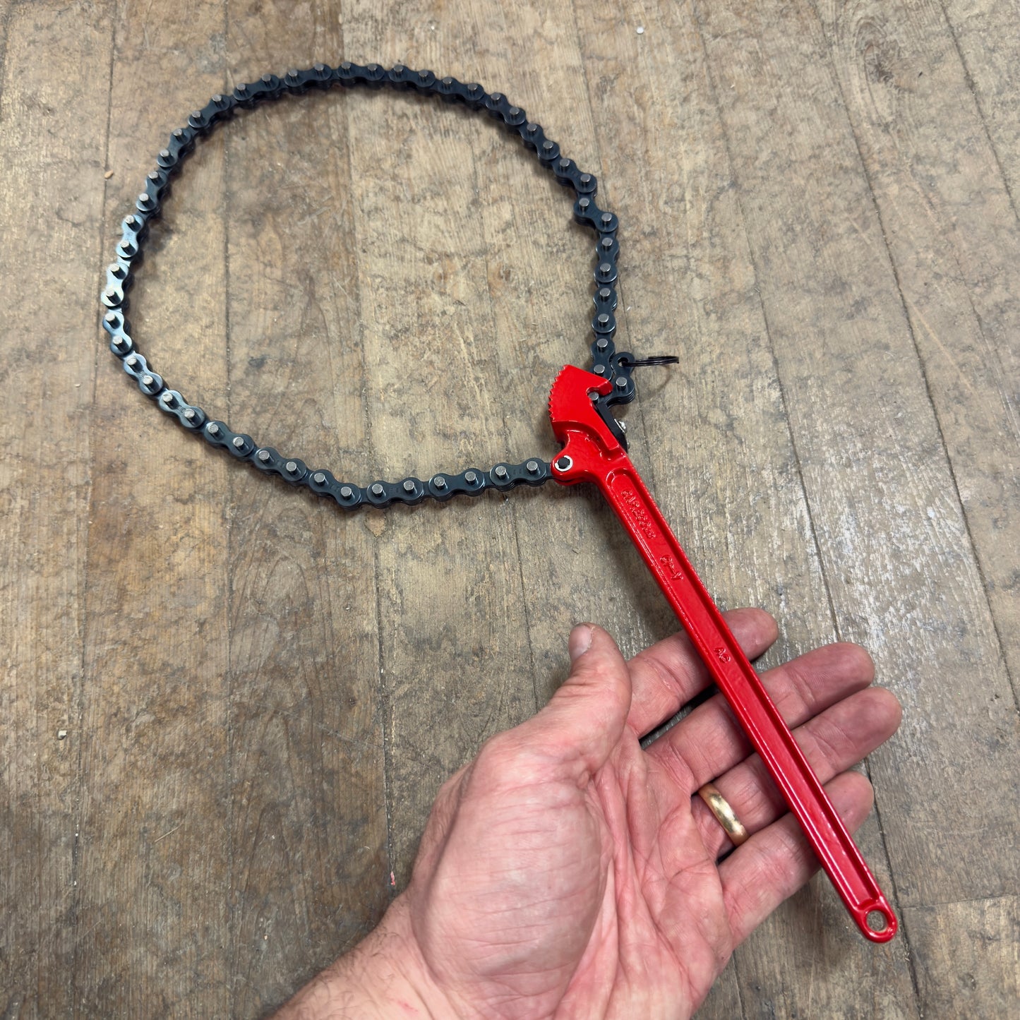 TOP 233mm Chain Wrench (TW-230N)