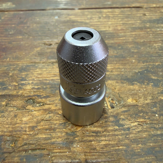 Koken 3/8" Dr. Adjustable Tap Holder - Min 2mm Max 5mm - 42mm Length (3131A-1)