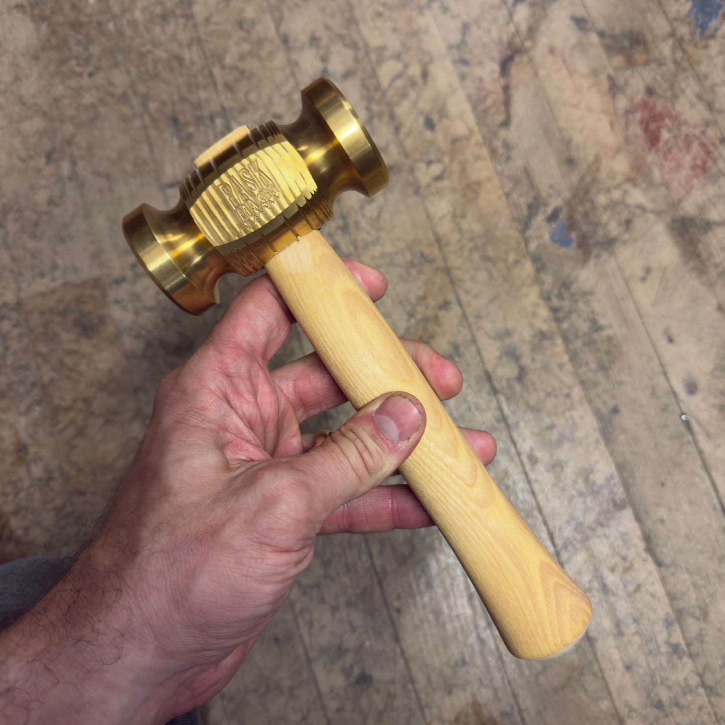 USA Made 2LB Double Face Brass Hammer (32BRASS)