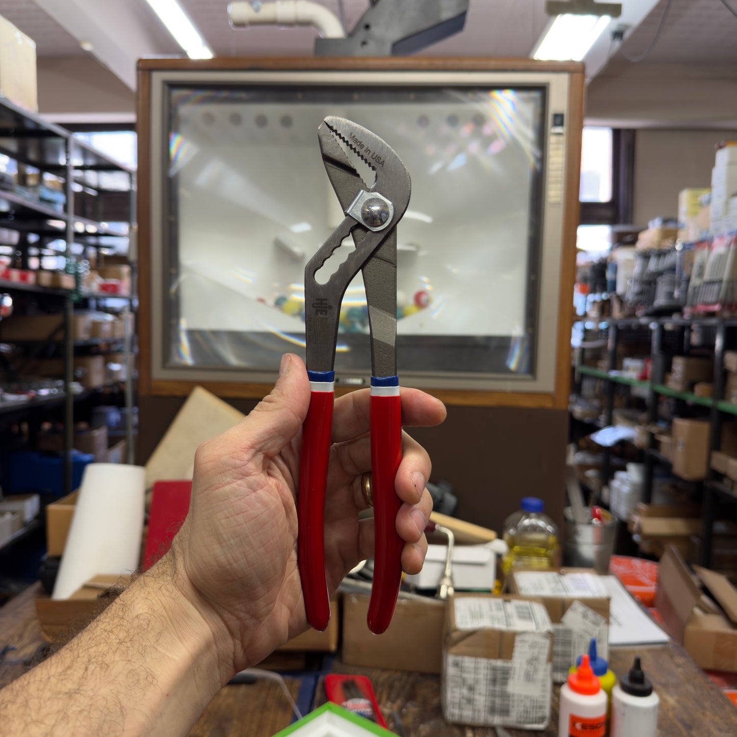250th Anniversary HJE 10" Pliers (Made in the ol' USA) #1776