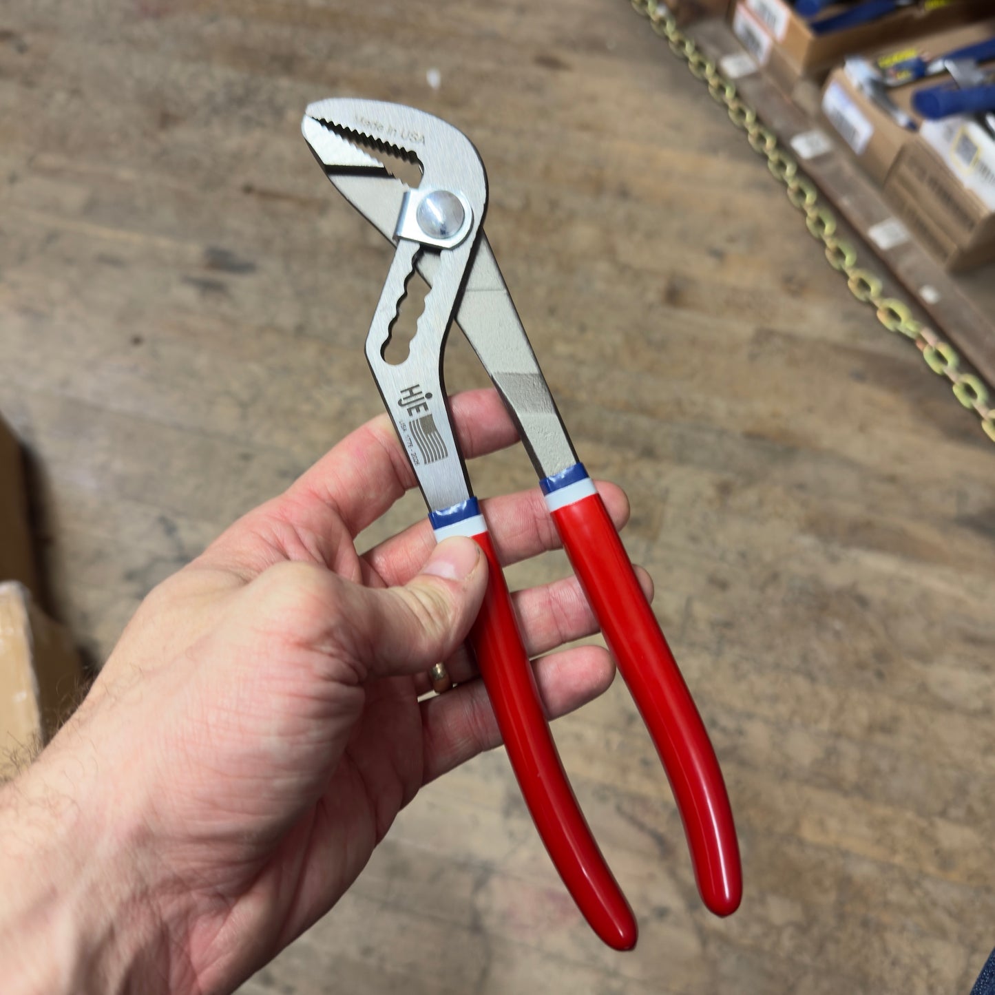 250th Anniversary HJE 10" Pliers (Made in the ol' USA) #1776