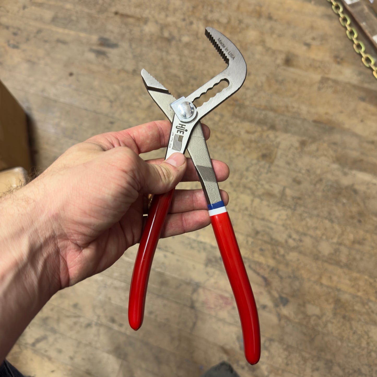 250th Anniversary HJE 10" Pliers (Made in the ol' USA) #1776