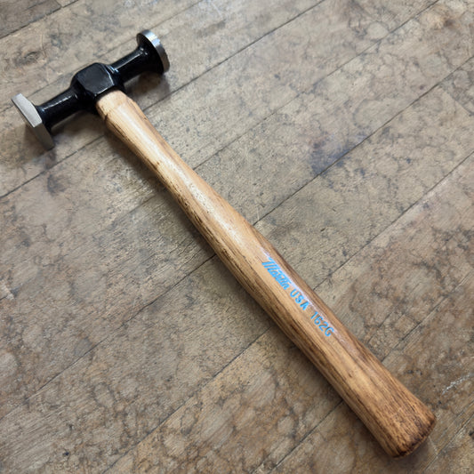 Martin Serrated Head Shrinking Hammer w/ Wooden Handle (162G)