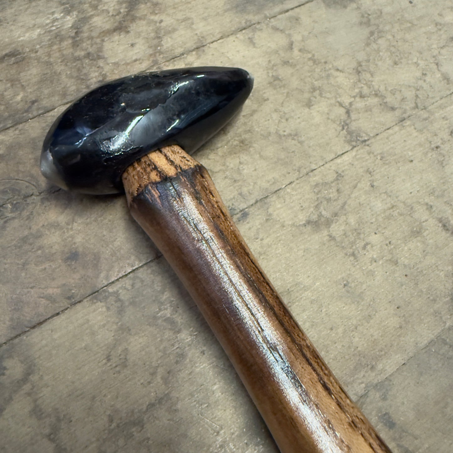Martin Stubby Pick Hammer w/ 10-1/2" Long Wooden Handle (166G)